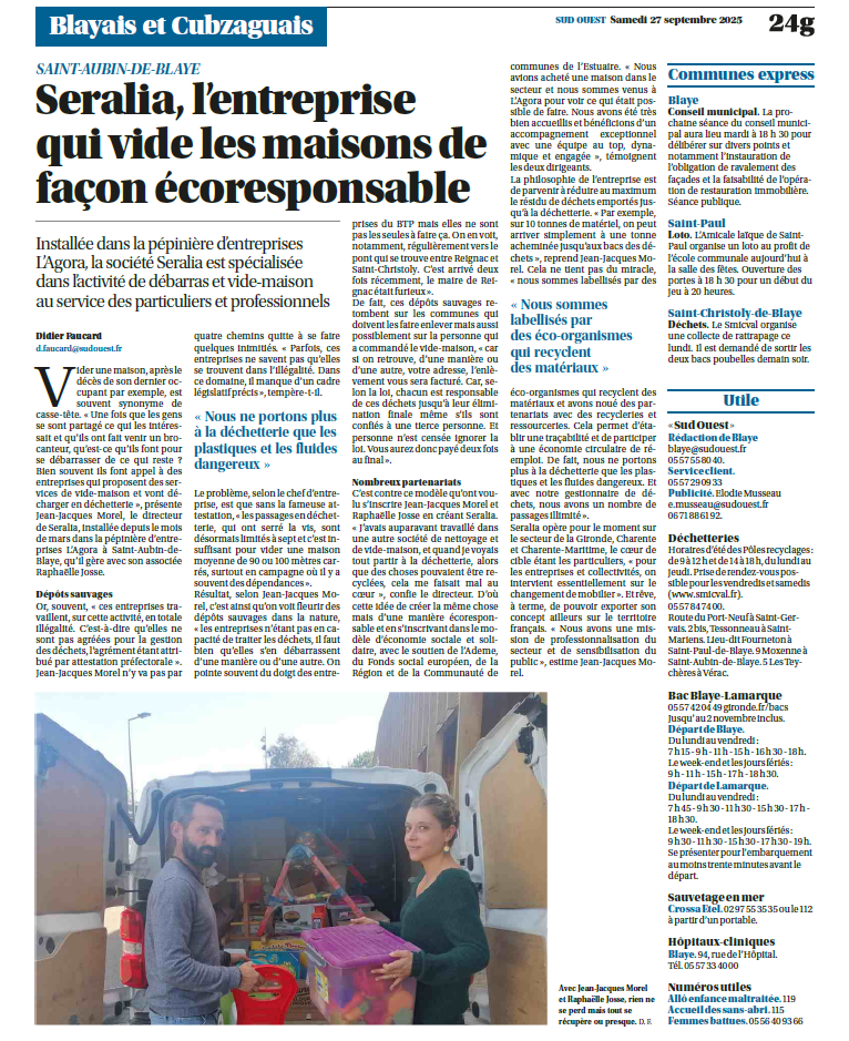 Seralia Sud Ouest